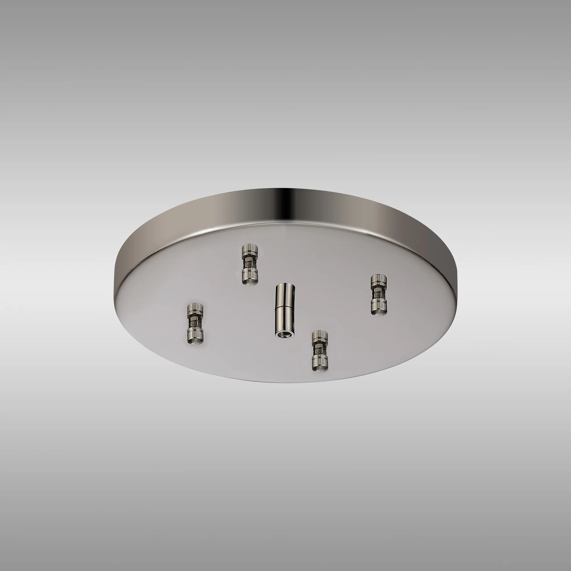 Hayes Heavy Duty No Hole Nickel Ceiling Boxes Deco Multiple Pendant